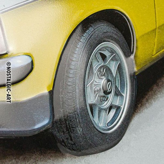 Blechschild Opel Kadett 2